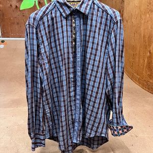 Robert Graham L Button-down shirt w/Flip Cuffs